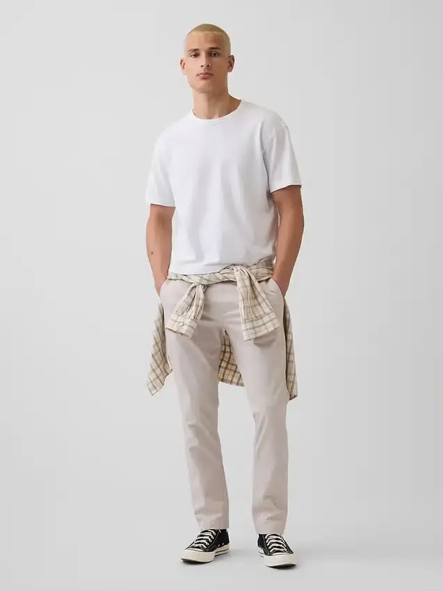 Pantalons kaki slim modernes