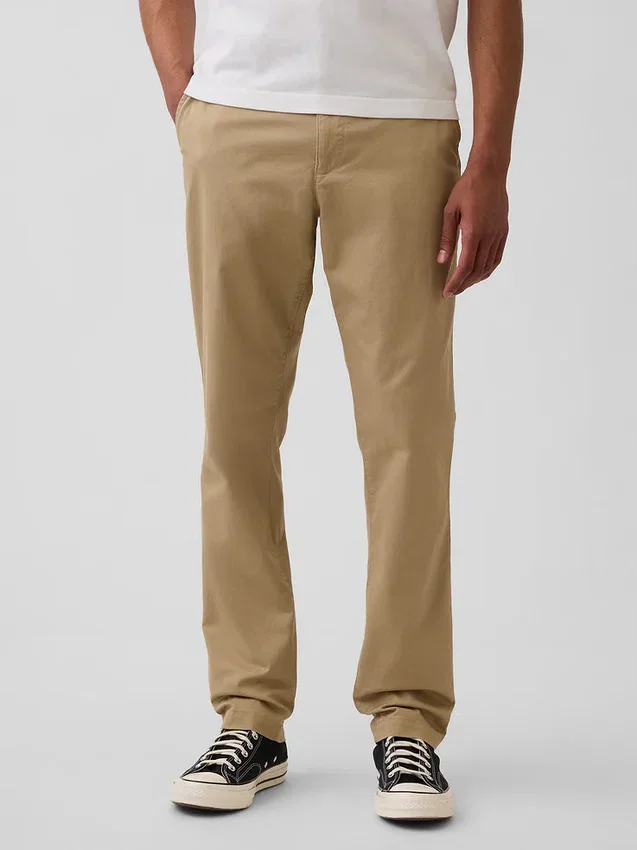 Pantalons kaki slim modernes