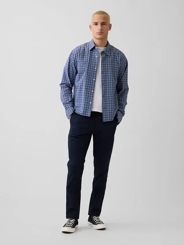 Pantalons kaki slim modernes