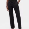 Pantalons kaki taille moyenne