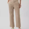 Pantalons kaki taille moyenne