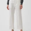 Pantalons kaki taille moyenne