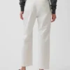 Pantalons kaki taille moyenne