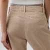 Pantalons kaki taille moyenne