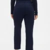 Pantalons kaki taille moyenne
