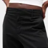 Pantalons kaki taille moyenne