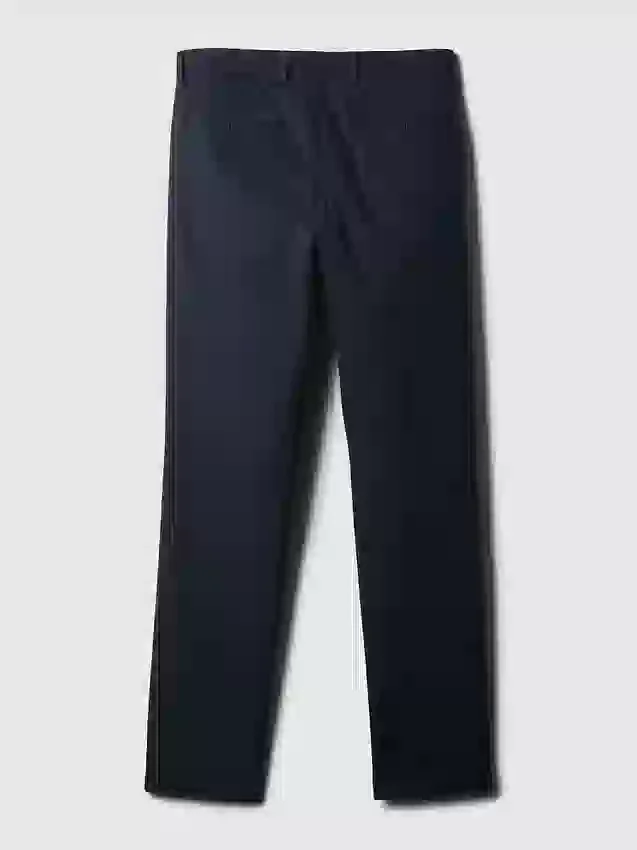 Pantalons kakis modernes à coupe fuselée