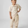 Pantalons larges en gaze de coton à enfiler pour Bébé & Enfant