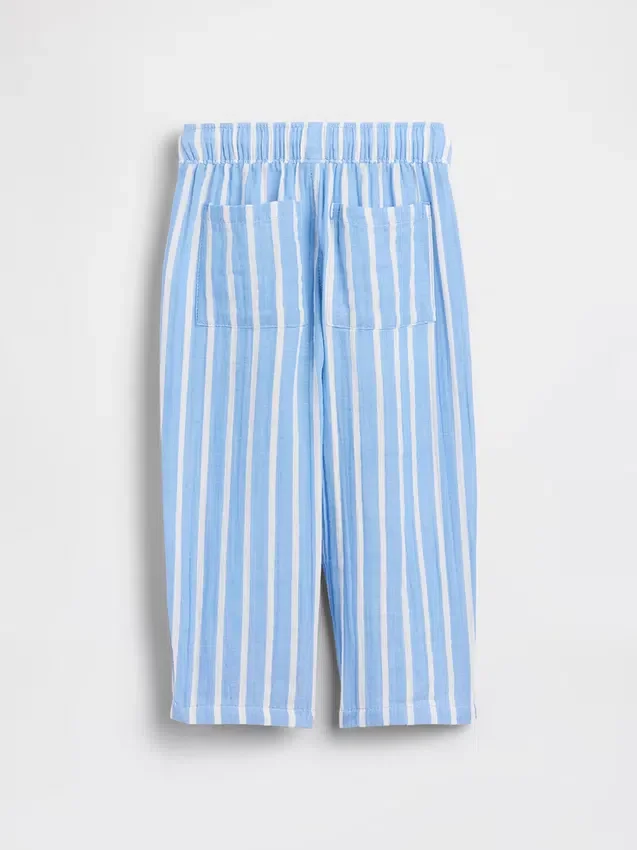 Pantalons larges en gaze de coton à enfiler pour Bébé & Enfant