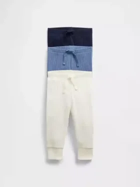 Pantalons TinyRib « Baby First Favorites » (lot de 3)
