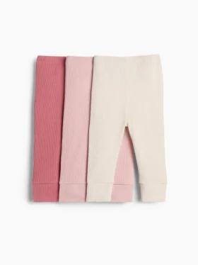 Pantalons TinyRib « Baby First Favorites » (lot de 3)