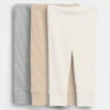 Pantalons TinyRib « Baby First Favorites » (lot de 3)