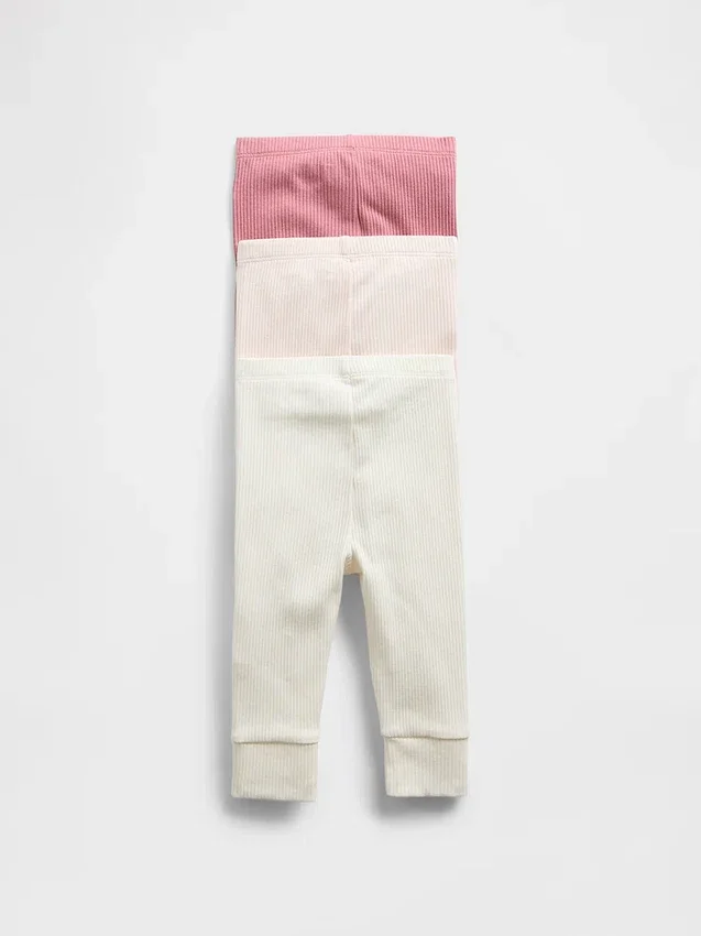 Pantalons TinyRib « Baby First Favorites » (lot de 3)