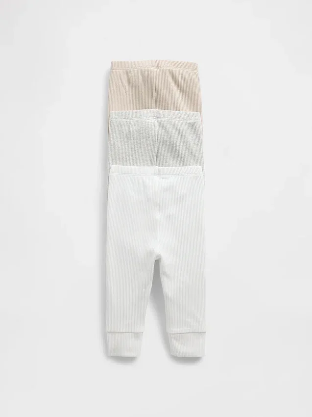 Pantalons TinyRib « Baby First Favorites » (lot de 3)