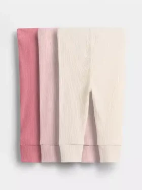 Pantalons TinyRib « Baby First Favorites » (lot de 3)