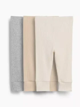 Pantalons TinyRib « Baby First Favorites » (lot de 3)