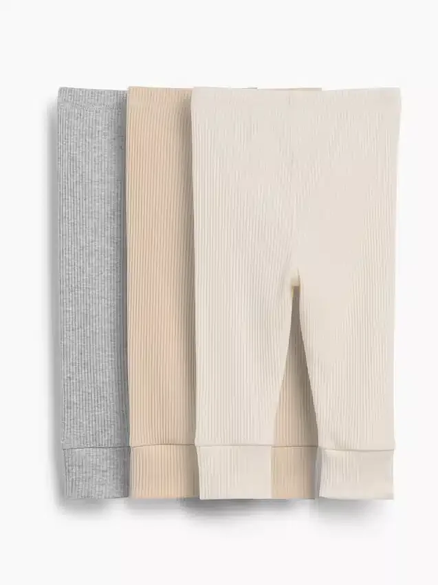 Pantalons TinyRib « Baby First Favorites » (lot de 3)