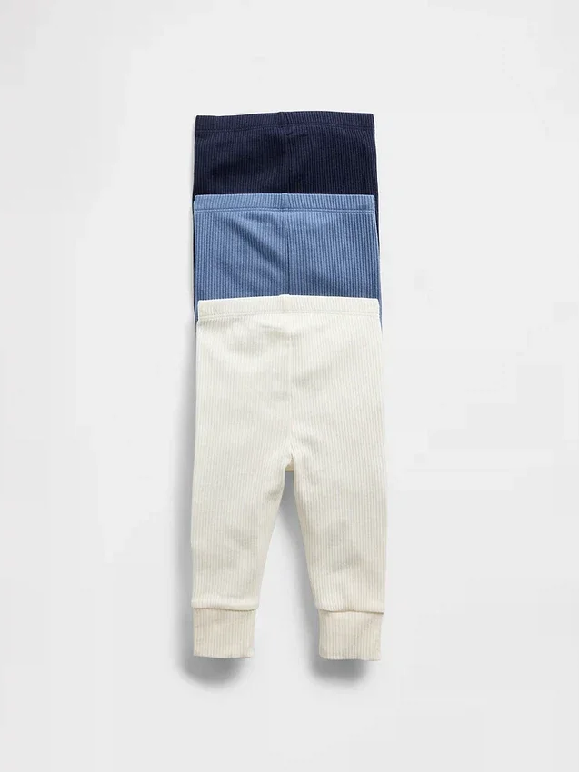 Pantalons TinyRib « Baby First Favorites » (lot de 3)