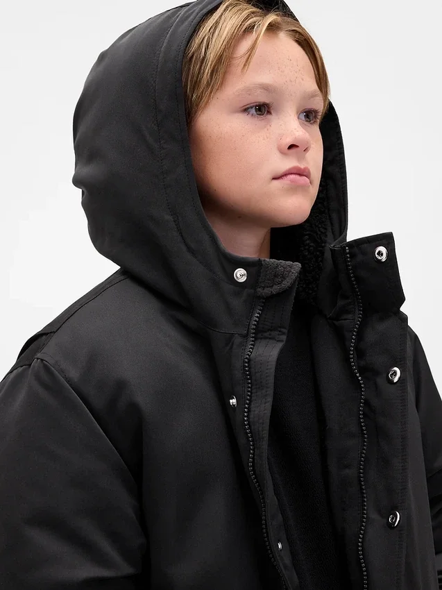 Parka épaisse pour enfants