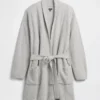 Peignoir ample en bouclé CashSoft