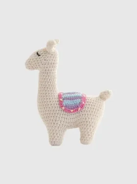 Peluche lama au crochet