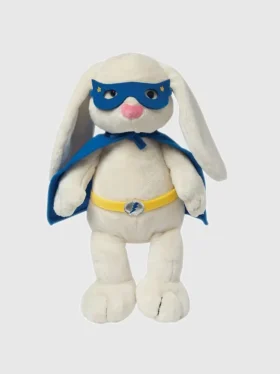 Peluche « Lapin super-héros »