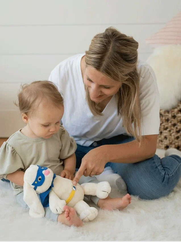Peluche « Lapin super-héros »