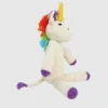 Peluche licorne tricotée