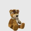 Peluche ours aviateur de 8 pouces