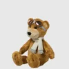 Peluche ours aviateur de 8 pouces