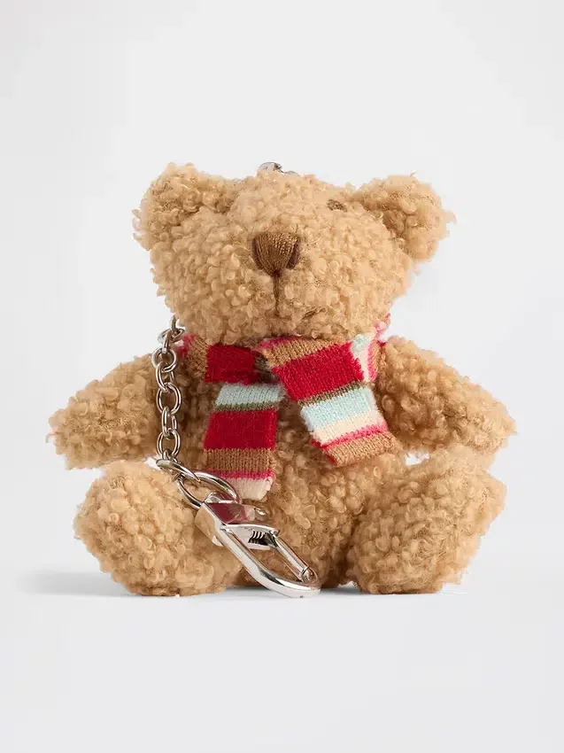 Pendentif pour sac « Brannan Bear » avec écharpe d’écharpe