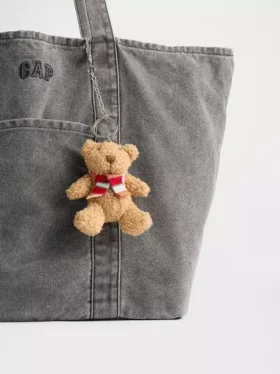 Pendentif pour sac « Brannan Bear » avec écharpe d’écharpe