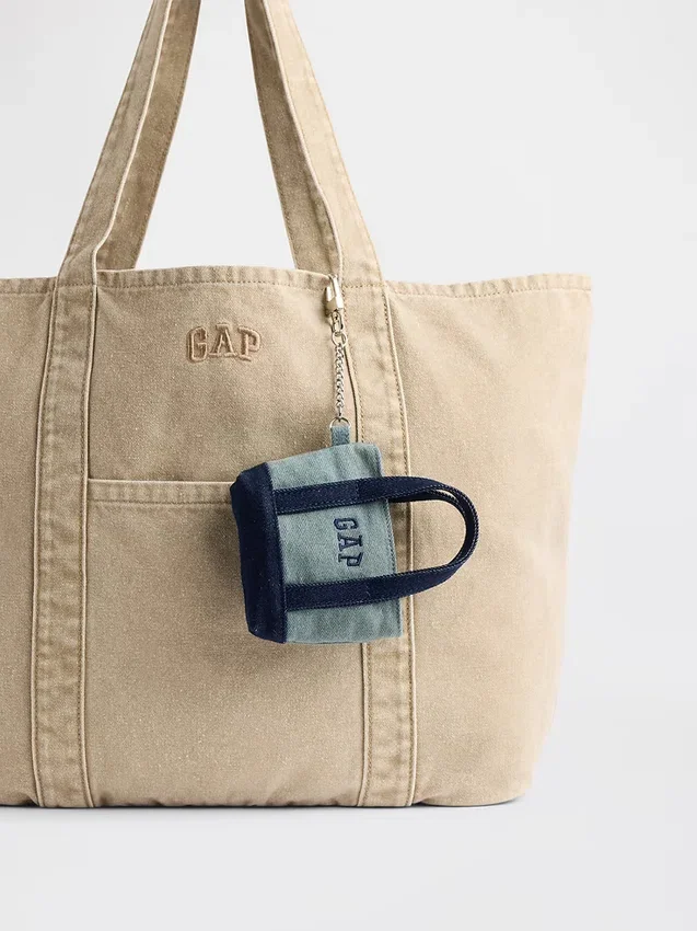 Pendentif pour sac fourre-tout avec logo