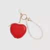 Pendentif pour sac/porte-clés en forme de cœur Shiraleah