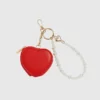 Pendentif pour sac/porte-clés en forme de cœur Shiraleah