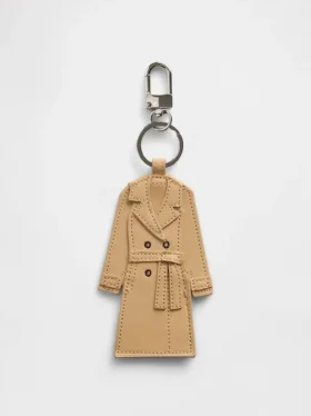 Pendentif pour sac « Trench-coat »