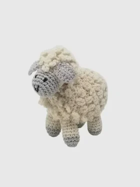 Petit agneau en crochet