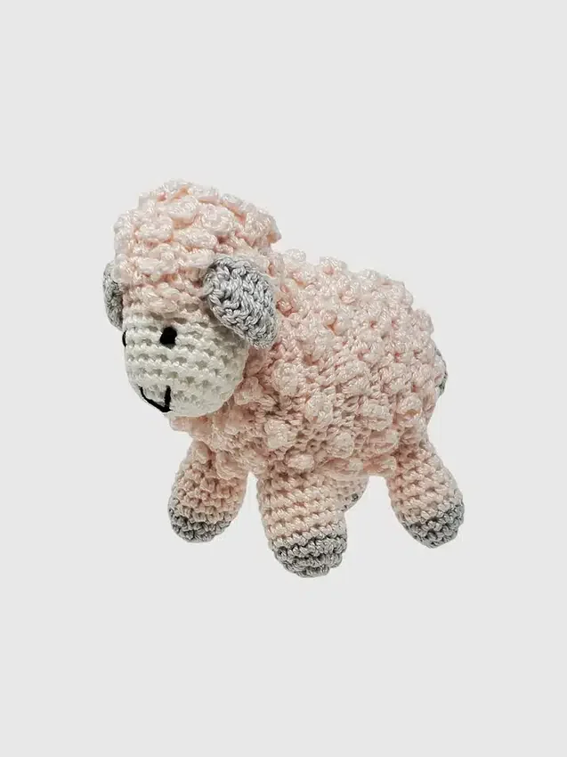 Petit agneau en crochet