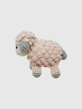 Petit agneau en crochet