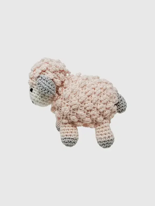 Petit agneau en crochet