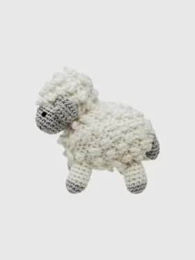 Petit agneau en crochet