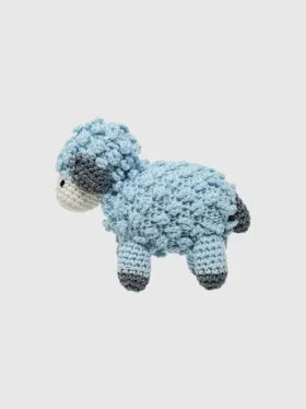 Petit agneau en crochet