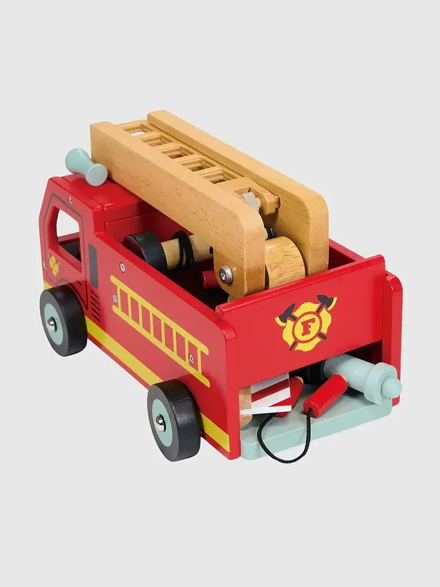 Petit camion de pompiers rouge pour tout-petits
