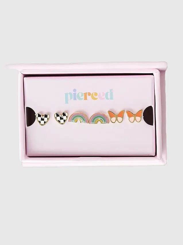 Pierced Co : lot de boucles d’oreilles à vis, best-seller