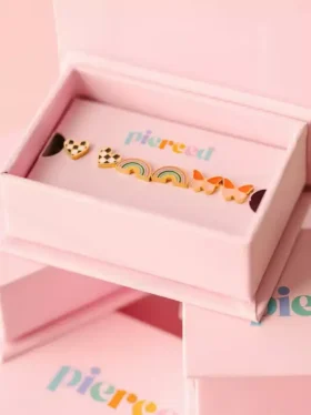 Pierced Co : lot de boucles d’oreilles à vis, best-seller