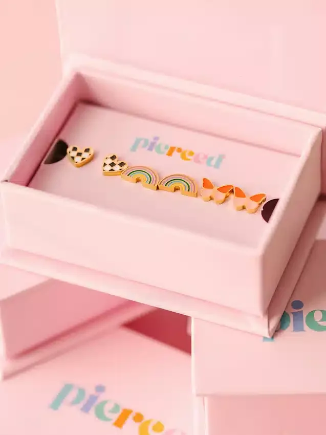 Pierced Co : lot de boucles d’oreilles à vis, best-seller