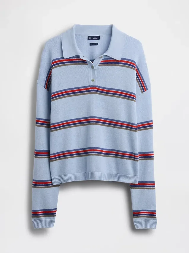 Polo ample 100 % coton
