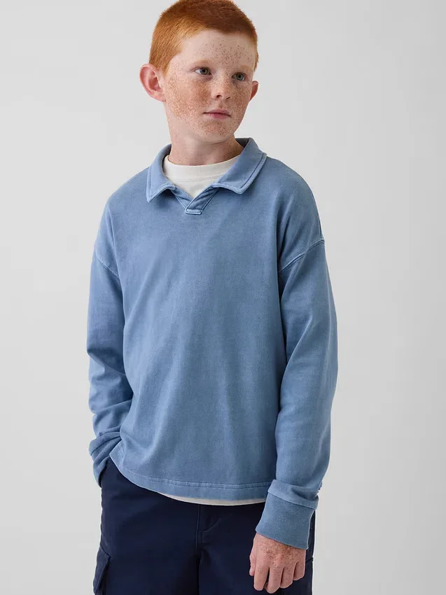 Polo ample épais pour enfant