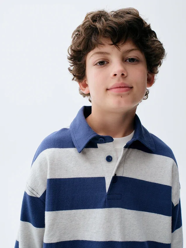 Polo ample épais pour enfant