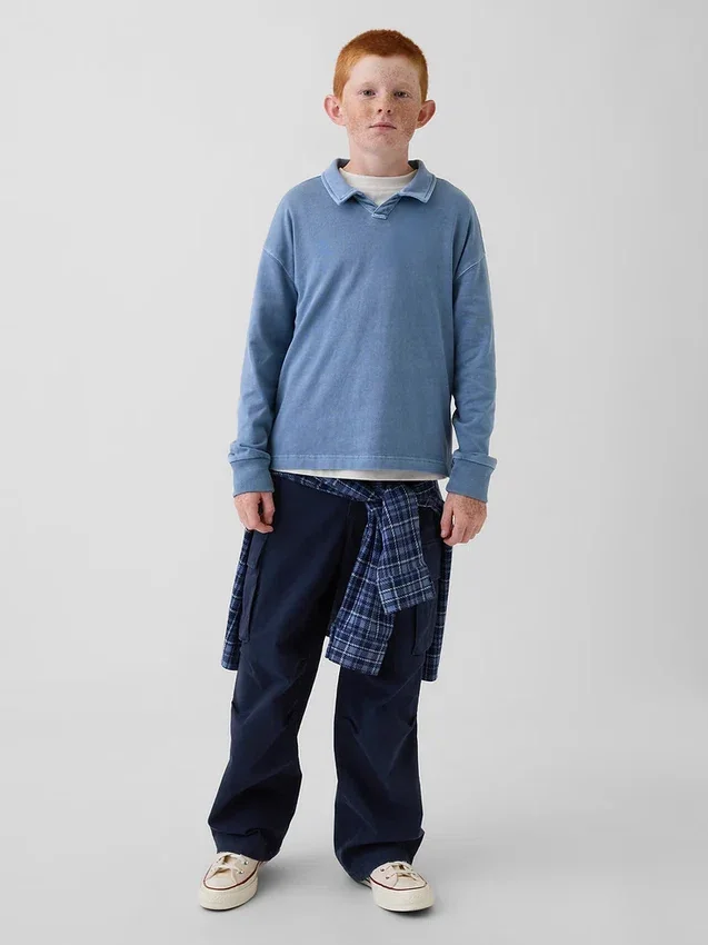 Polo ample épais pour enfant